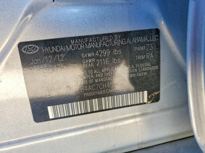 2012 Hyundai Sonata gls