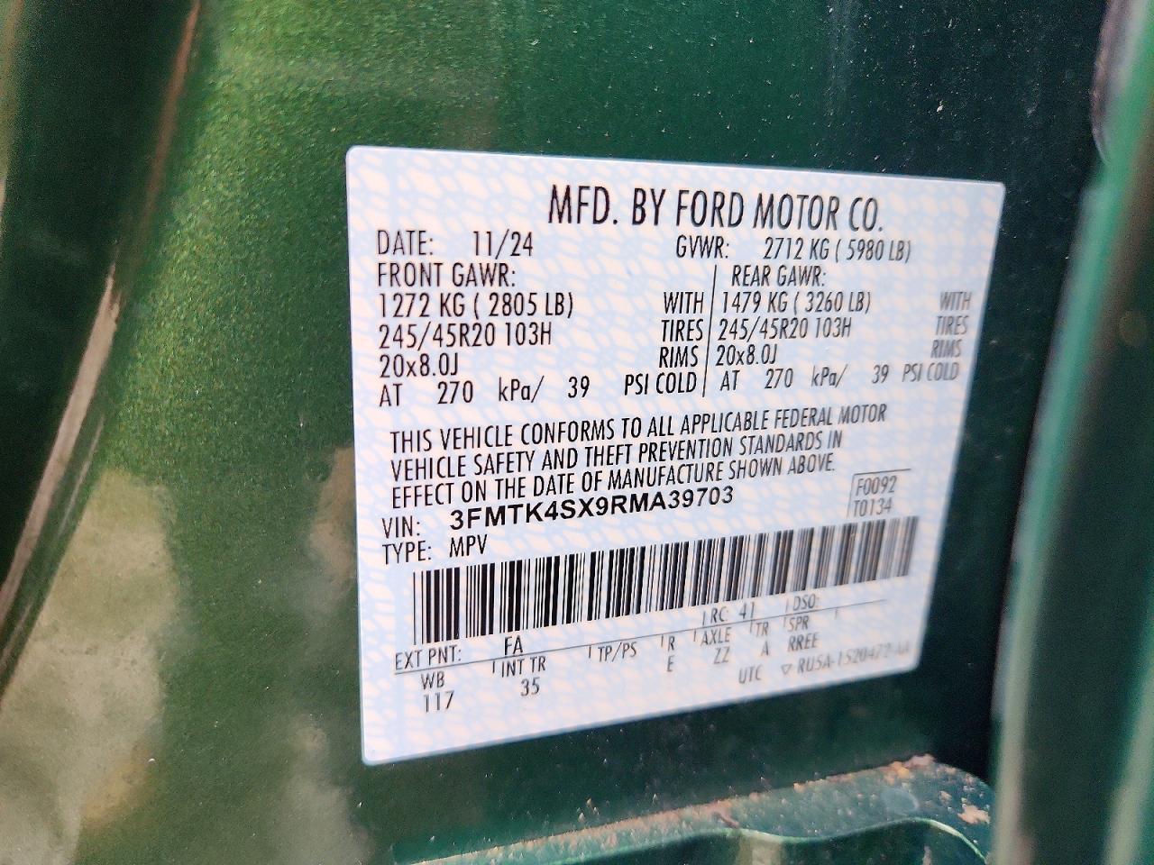 2024 Ford Mustang Mach-e gt