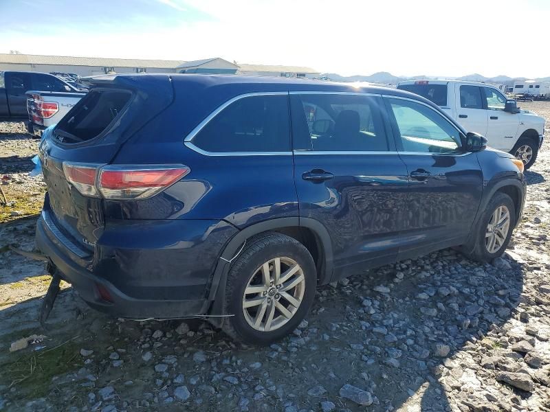2016 Toyota Highlander le
