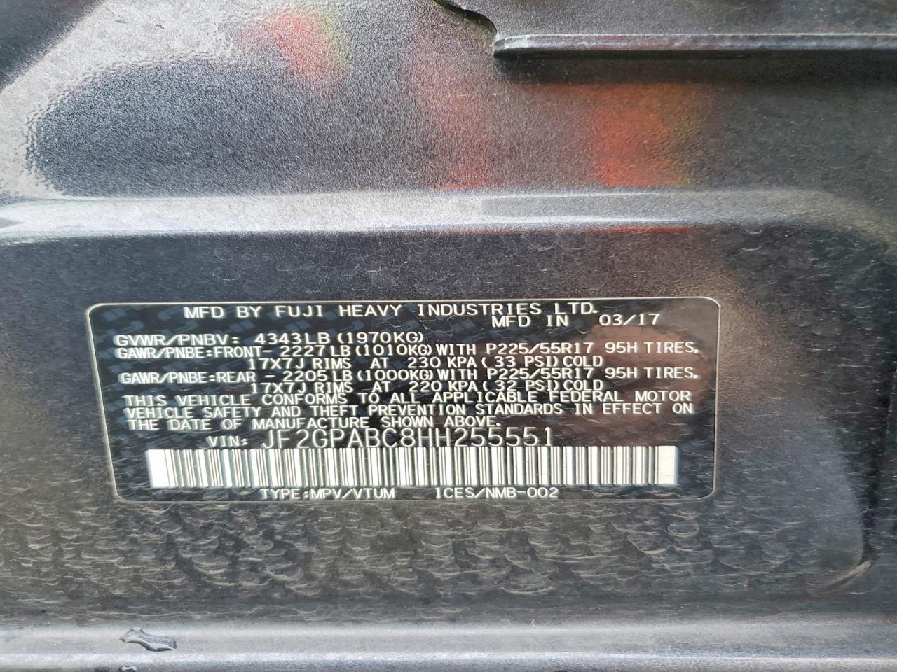 2017 Subaru Crosstrek Premium