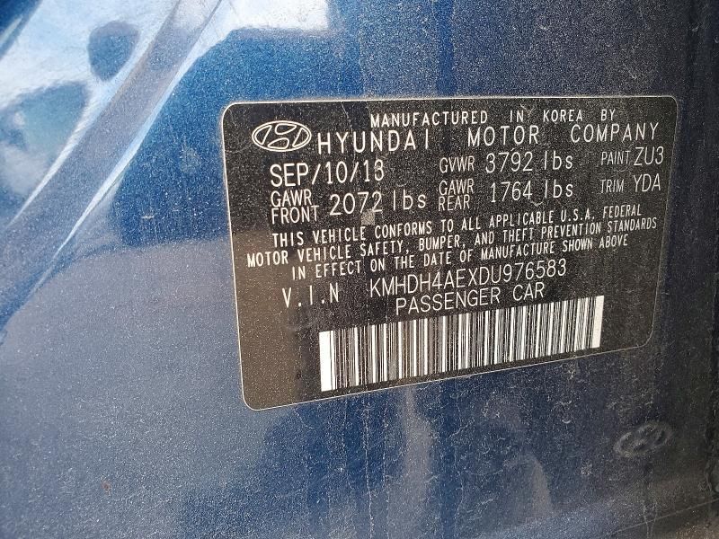 2013 Hyundai Elantra gls