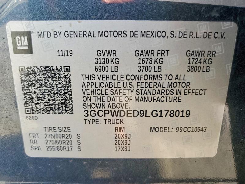 2020 Chevrolet Silverado C1500 rst