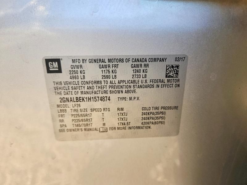 2017 Chevrolet Equinox ls