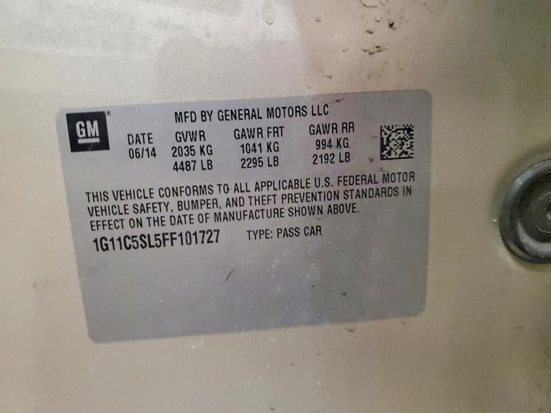 2015 Chevrolet Malibu 1LT