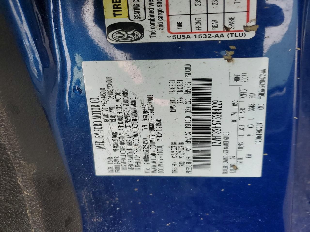 2007 Ford Mustang gt