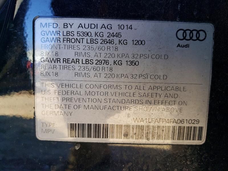 2015 Audi Q5 Premium Plus