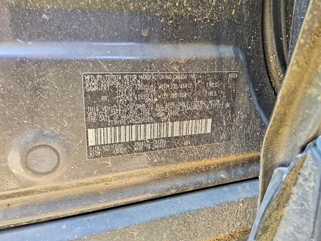 2024 Toyota Rav4 le
