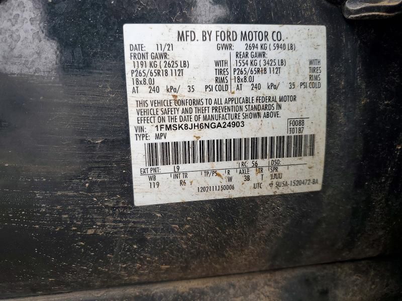 2022 Ford Explorer Timberline