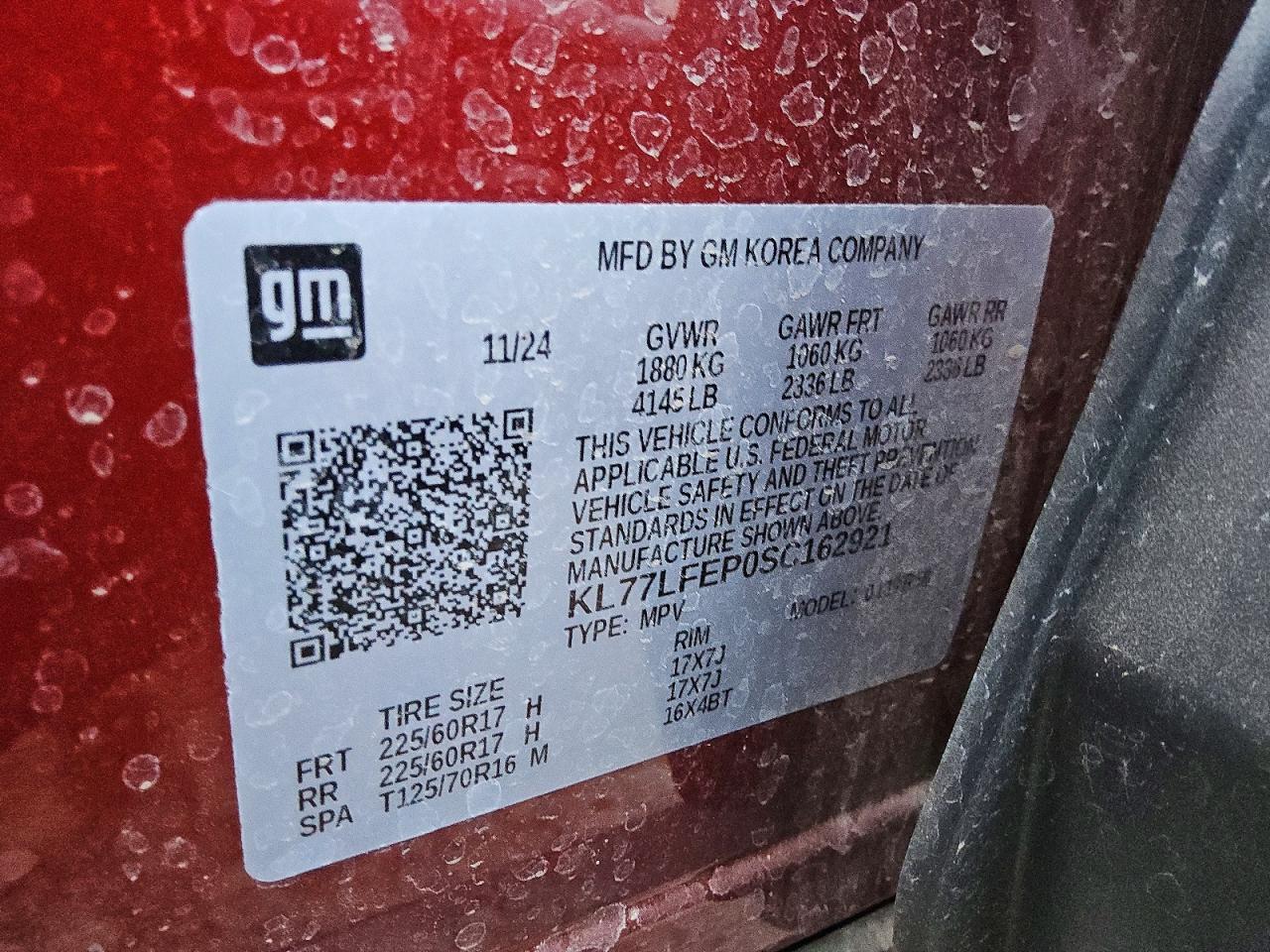 2025 Chevrolet Trax ls