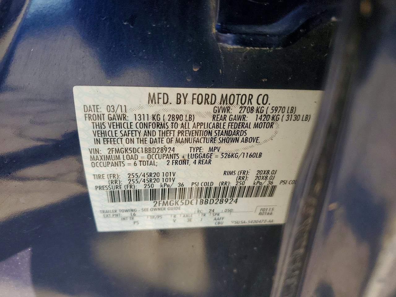 2011 Ford Flex Limited