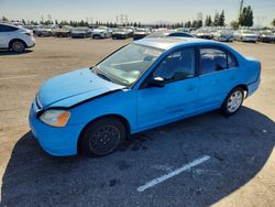 2002 Honda Civic ex en venta en Rancho Cucamonga, CA