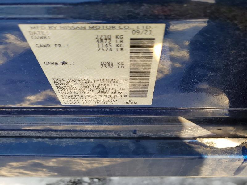 2022 Nissan Leaf s Plus