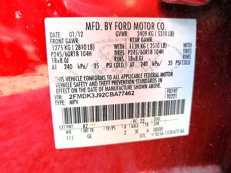 2012 Ford Edge sel
