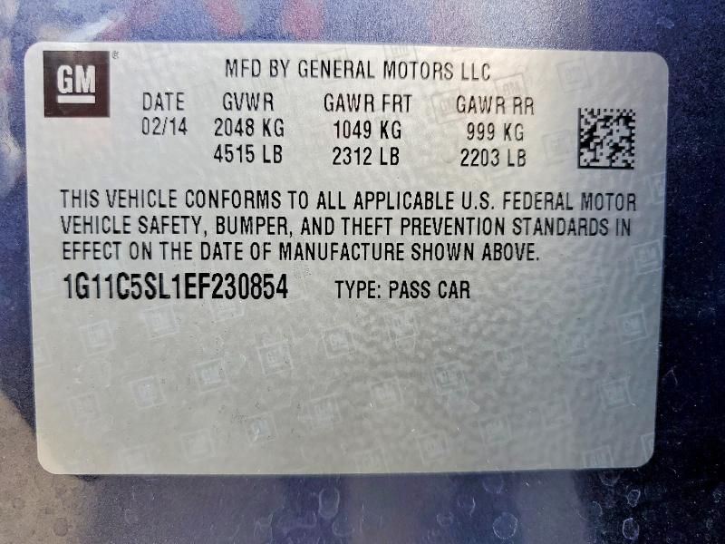 2014 Chevrolet Malibu 1LT