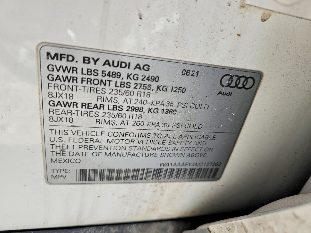 2021 Audi Q5 Premium