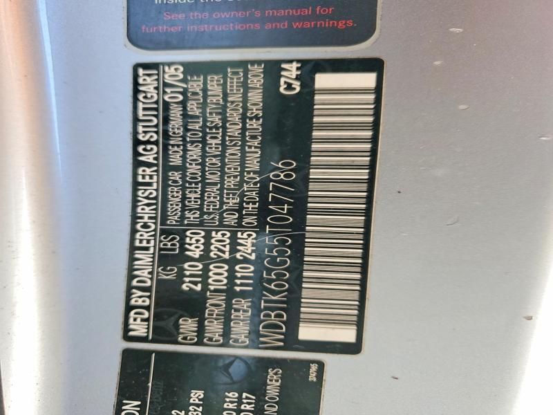 2005 Mercedes-Benz Clk 320