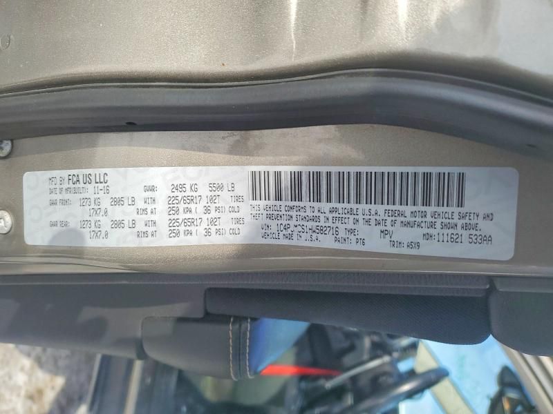 2017 Jeep Cherokee Latitude