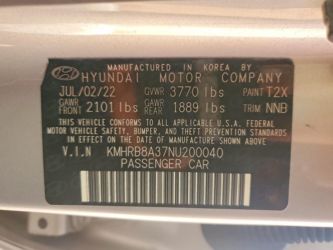 2022 Hyundai Venue se