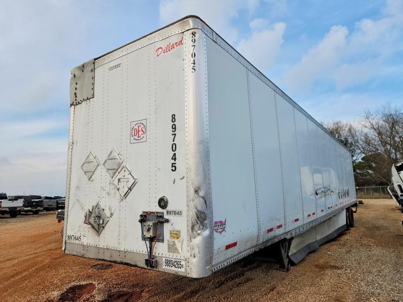 2016 Wabash Dvcvhpc DRY Van Trailer