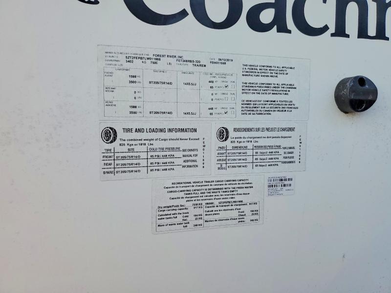 2020 Coachmen 248TBG