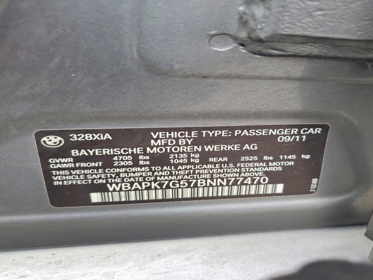 2011 BMW 328 xi