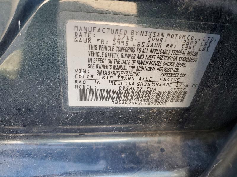 2015 Nissan Sentra s