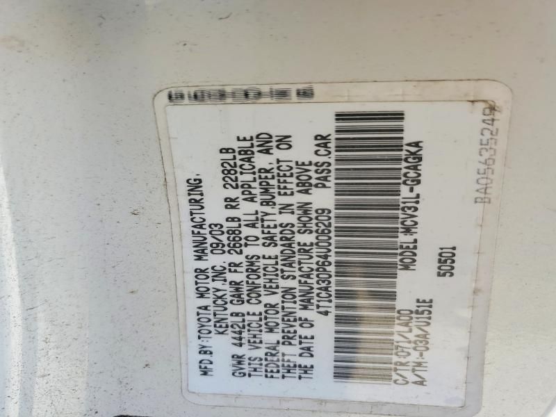 2004 Toyota Camry Solara se