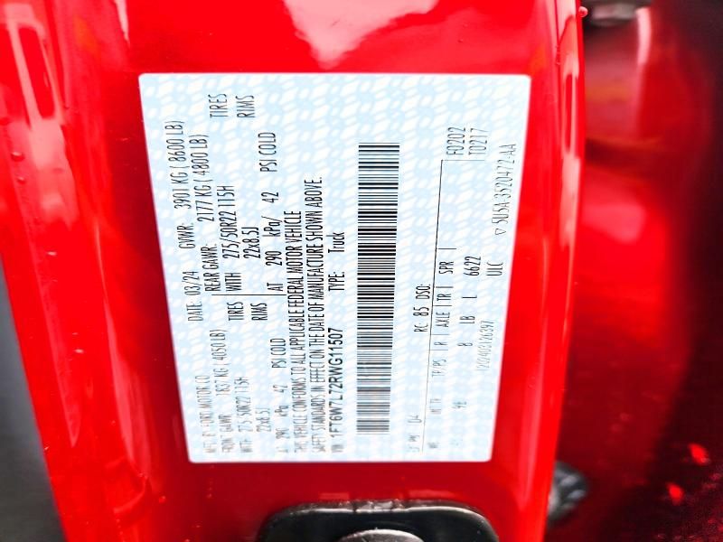 2024 Ford F150 Lightning Platinum