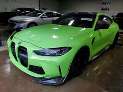Salvage cars for sale from Copart Elgin, IL: 2021 BMW M4 Competition