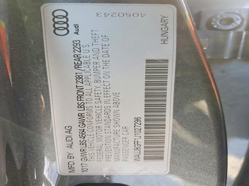 2018 Audi A3 Premium Plus