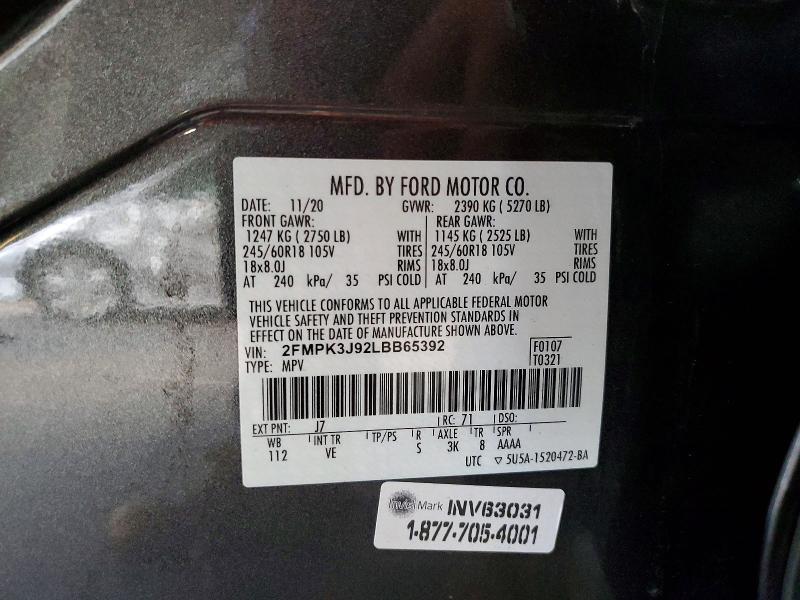 2020 Ford Edge sel