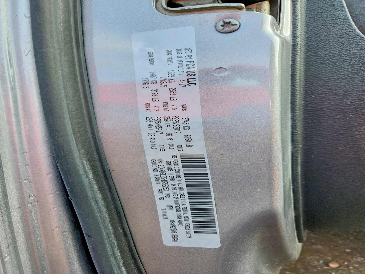 2017 Dodge Grand Caravan gt