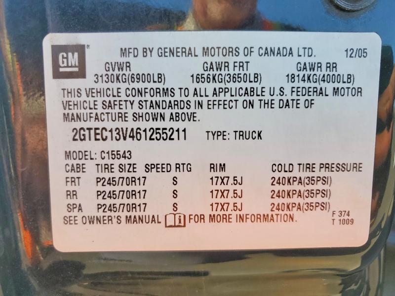 2006 GMC New Sierra C1500