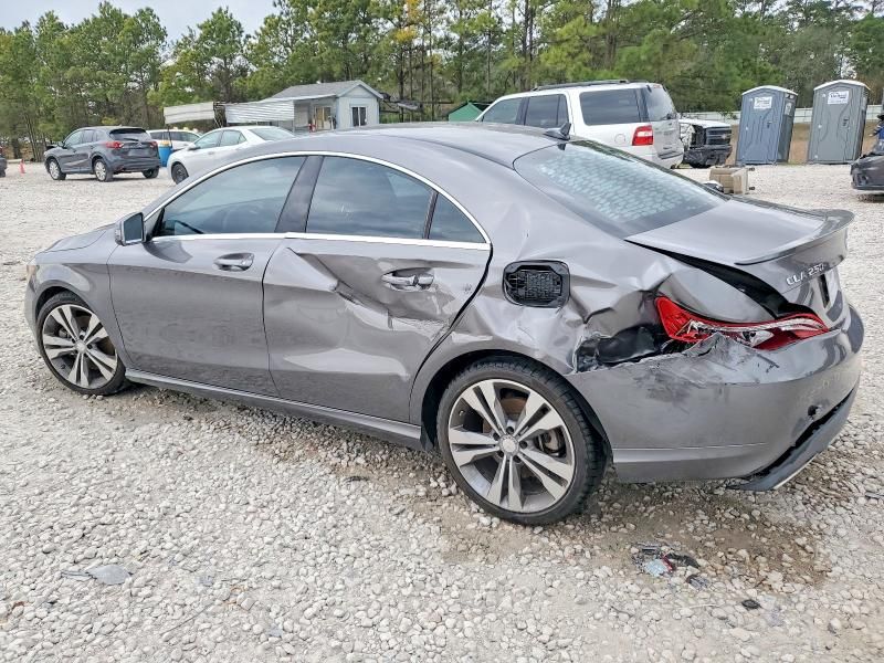 2018 Mercedes-Benz Cla 250