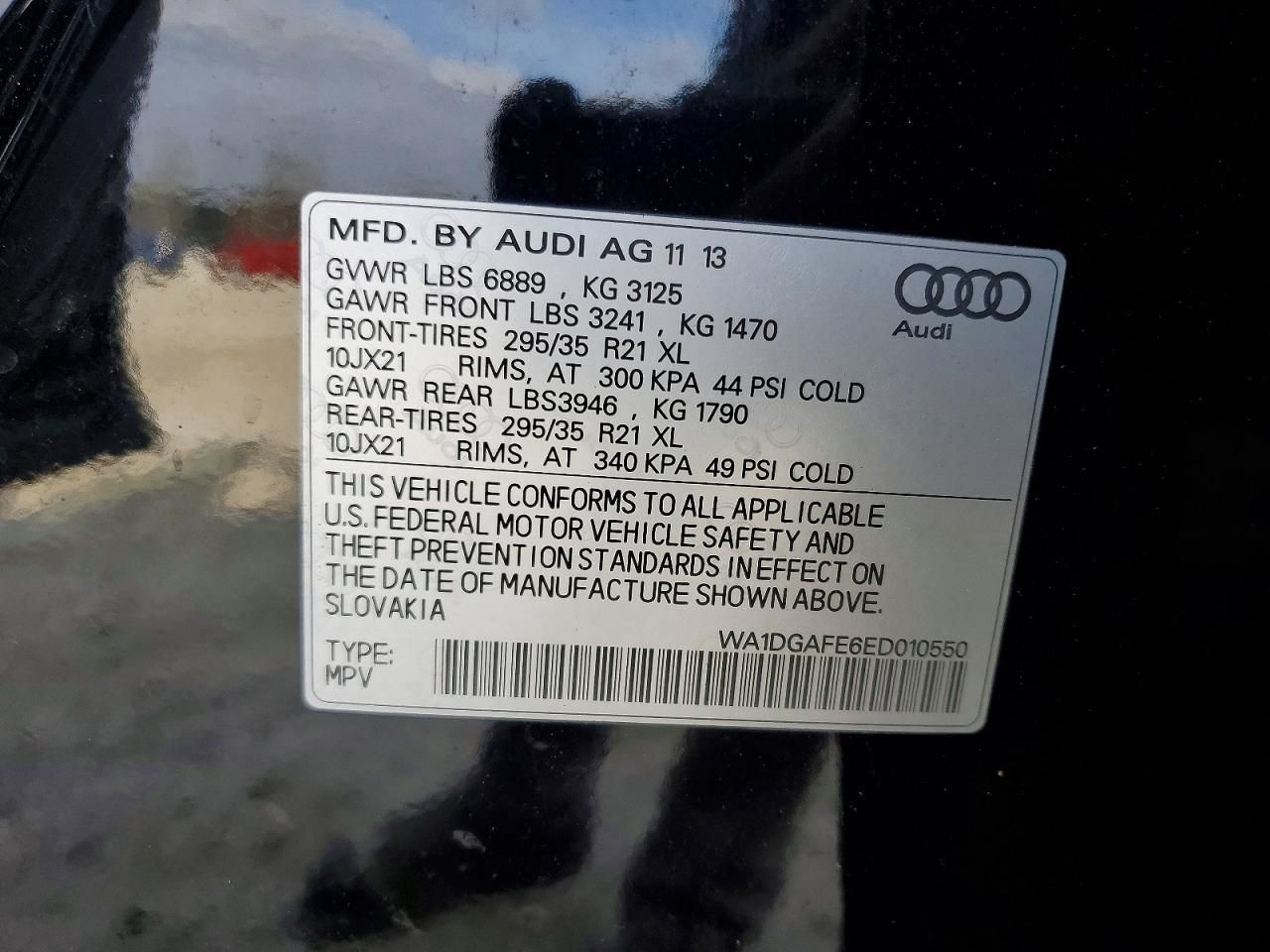 2014 Audi Q7 Prestige