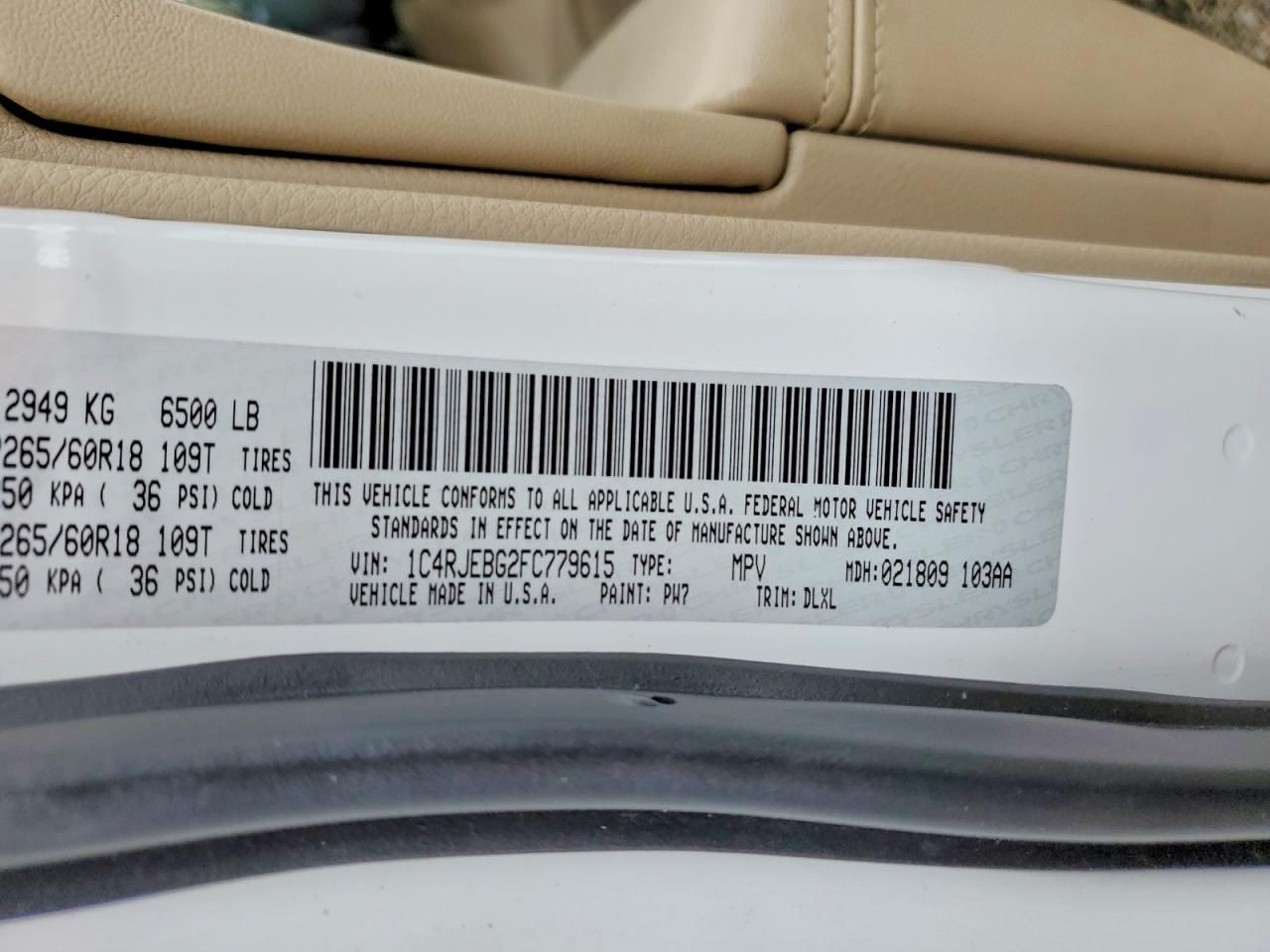 2015 Jeep Grand Cherokee Limited