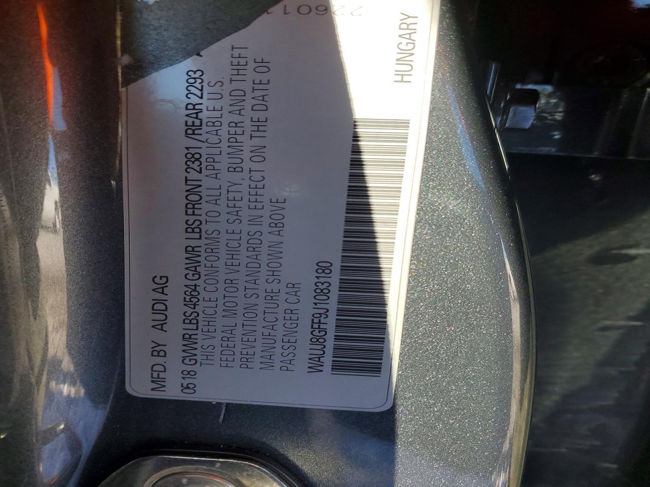 2018 Audi A3 Premium Plus