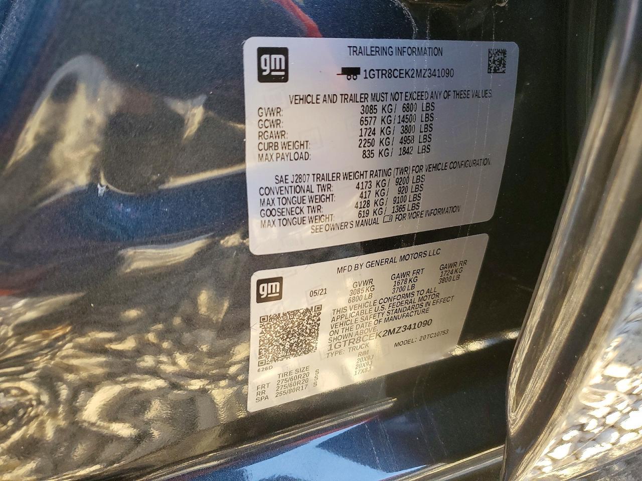 2021 GMC Sierra C1500 Elevation