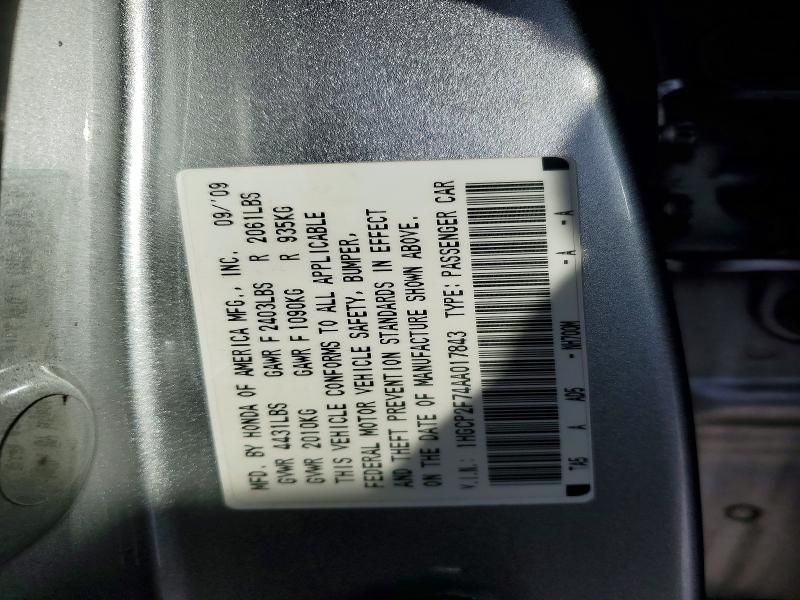 2010 Honda Accord ex