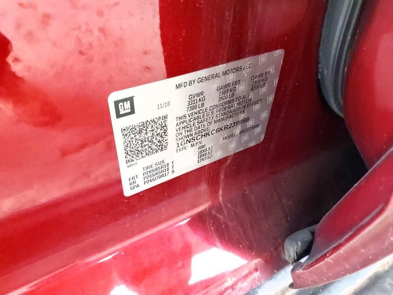 2019 Chevrolet Suburban C1500 lt