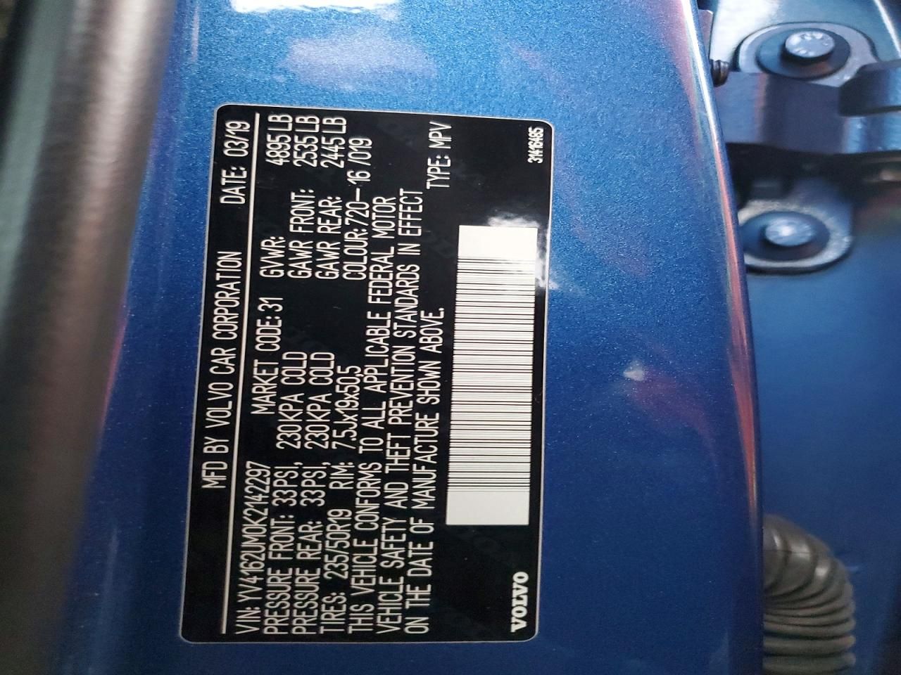 2019 Volvo Xc40 T5 R-design