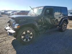Jeep salvage cars for sale: 2018 Jeep Wrangler Unlimited Sahara
