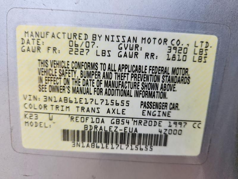 2007 Nissan Sentra 2.0