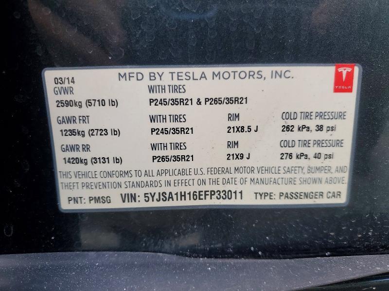 2014 Tesla Model s