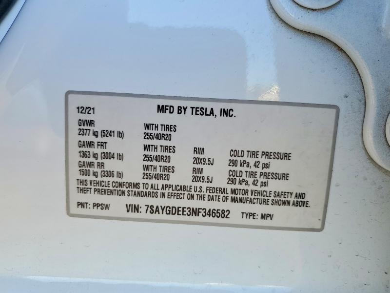 2022 Tesla Model y