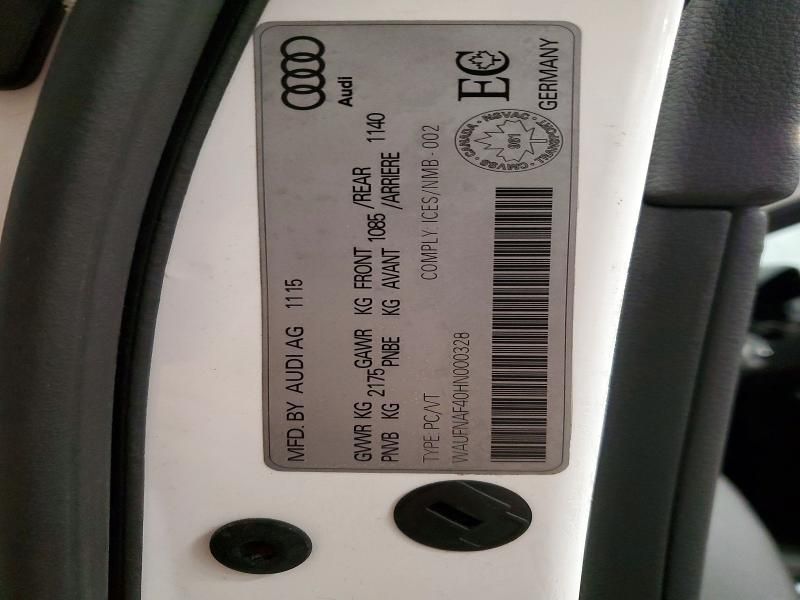 2017 Audi A4 Prestige