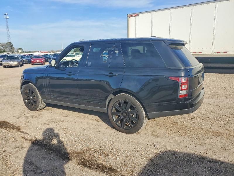 2015 Land Rover Range Rover hse