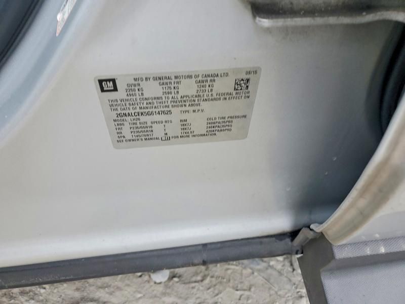 2016 Chevrolet Equinox lt