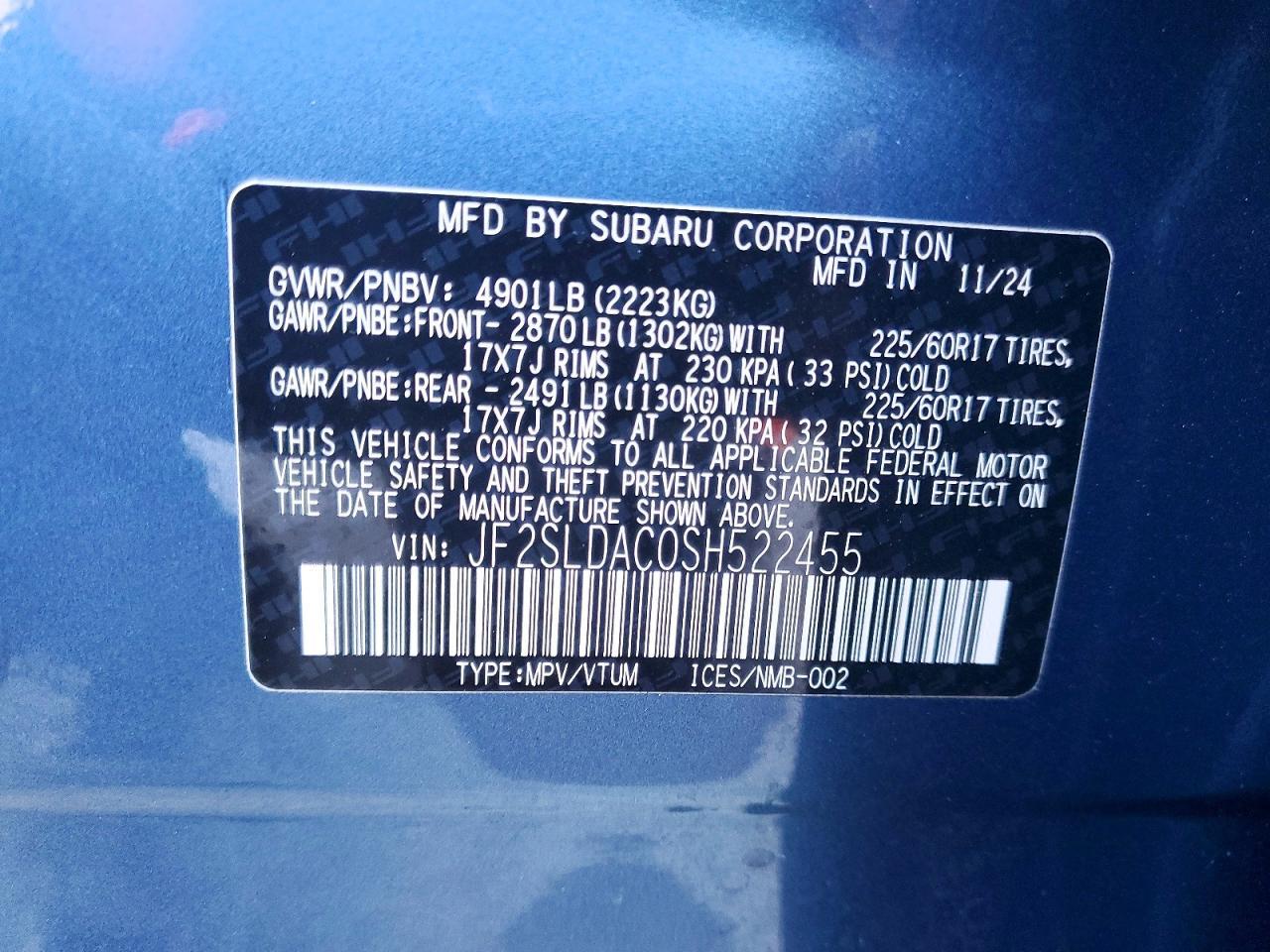 2025 Subaru Forester