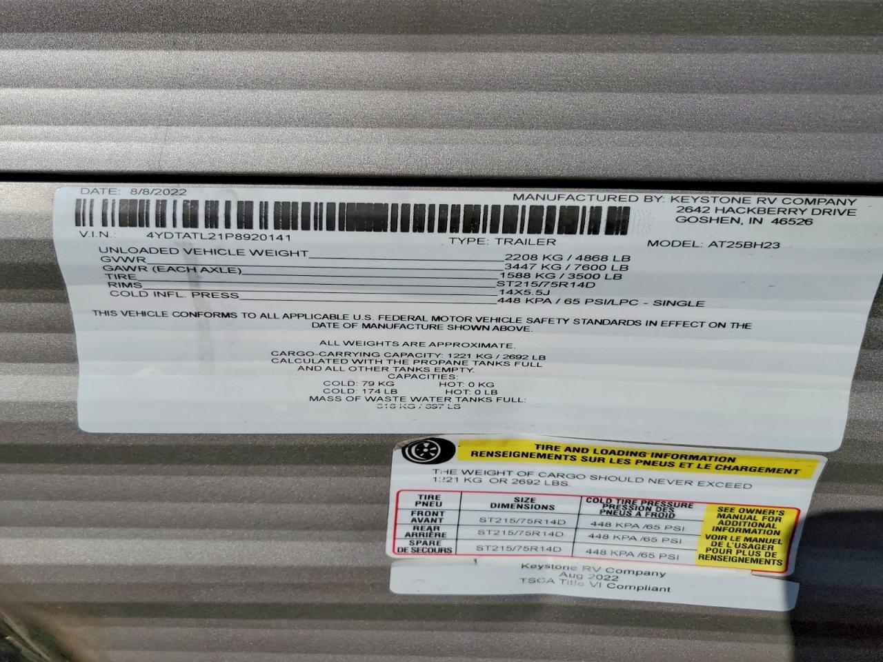 2023 Aspen Trail Aspen Trail